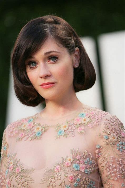 zooey deschanel short hair|zooey deschanel haircuts.